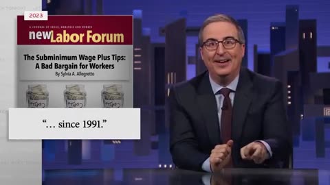 Tipping: Last Week Tonight with John Oliver (HBO):2,322,769 views Mar 3, 2025 #18 on Trending