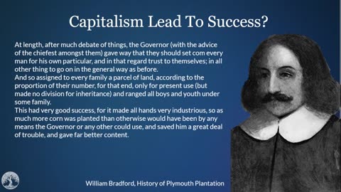 Were the Pilgrims a LEGITIMATE Socialist Failure?