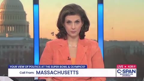 A man called into C-SPAN and trashed the Bad Bunny Super Bowl halftime show.