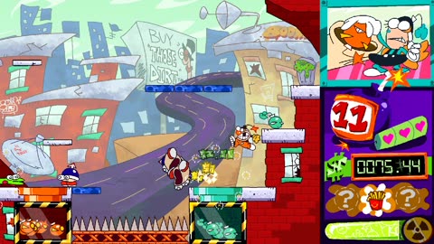 BOOM! Buster steam 2024 demo: A frantic action puzzle game with 90's style cartoon animation.