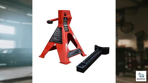 Amazon Basics Steel Jack Auto Stands, 3 Ton Capaci