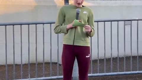 Brave young Irish girl explains how she and her friends now feel unsafe in their