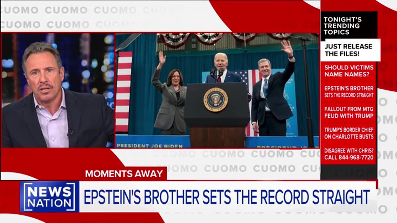 Chris Cuomo Doesn’t Buy Democrats’ Excuse For Not Releasing Epstein Files Under Biden