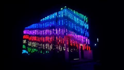 pixel LED decoration by||#shortvideo #youtubeshorts #pixel #sukai_light_house