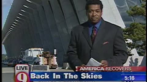 9 Eyewitness News at 5pm WUSA September 14, 2001 500pm-600pm EDT