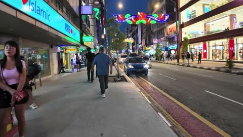 🇲🇾 Red Light District Kuala Lumpur 2025 _ Nightlife in Bukit Bintang Malaysia