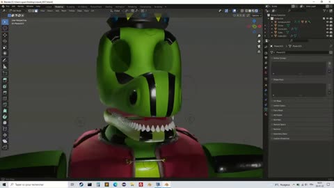 Lézard Animatronique