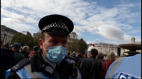 Based Amy Berating Met Cop For Mocking Her Disability! 26 Sept 2020