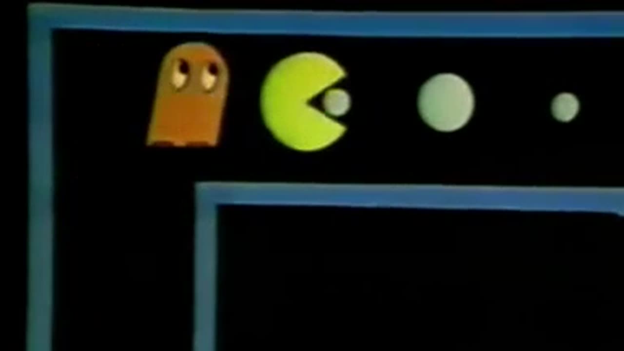 Atari 2600 Animated TV Commercial from 1981 - "Pac Man"
