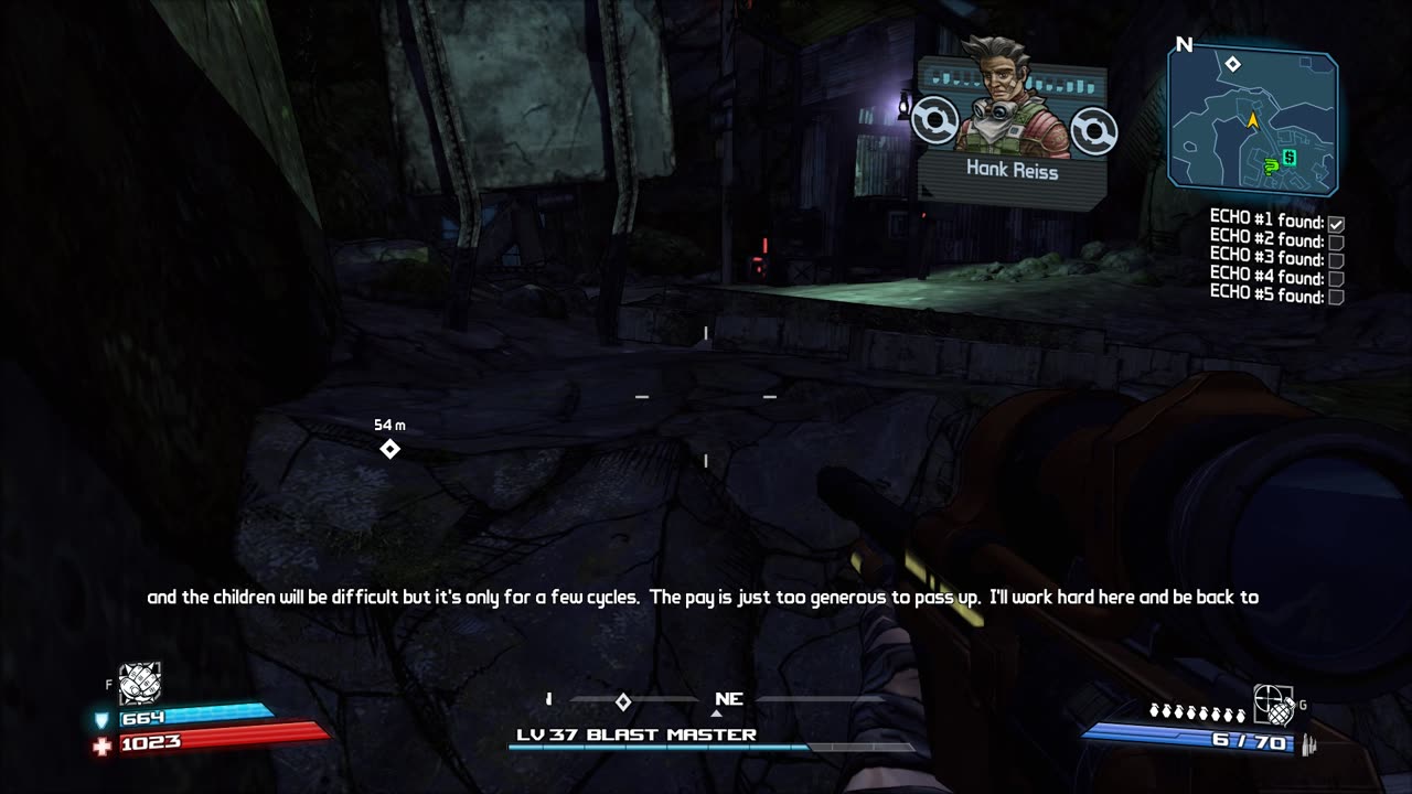 Borderlands Walkthrough Part 28 (DLC) (Pummeled A Wereskag)