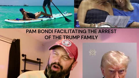 PAM BONDI FACILITATING THE DEMOCRATS IN THE FUTURE ARREST OF THE TRUMP FAMILY.