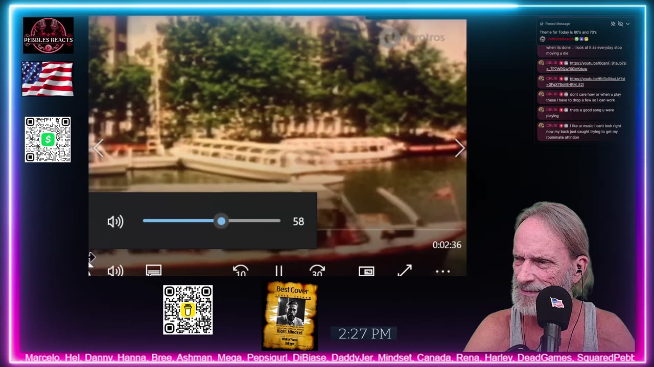 135th Pebbles Reacts, Oldies Stream, Sunday