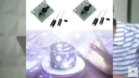 eMagTech 2 Sets Sound-Activated LED Melody Light Electronic Fabrication Kit for