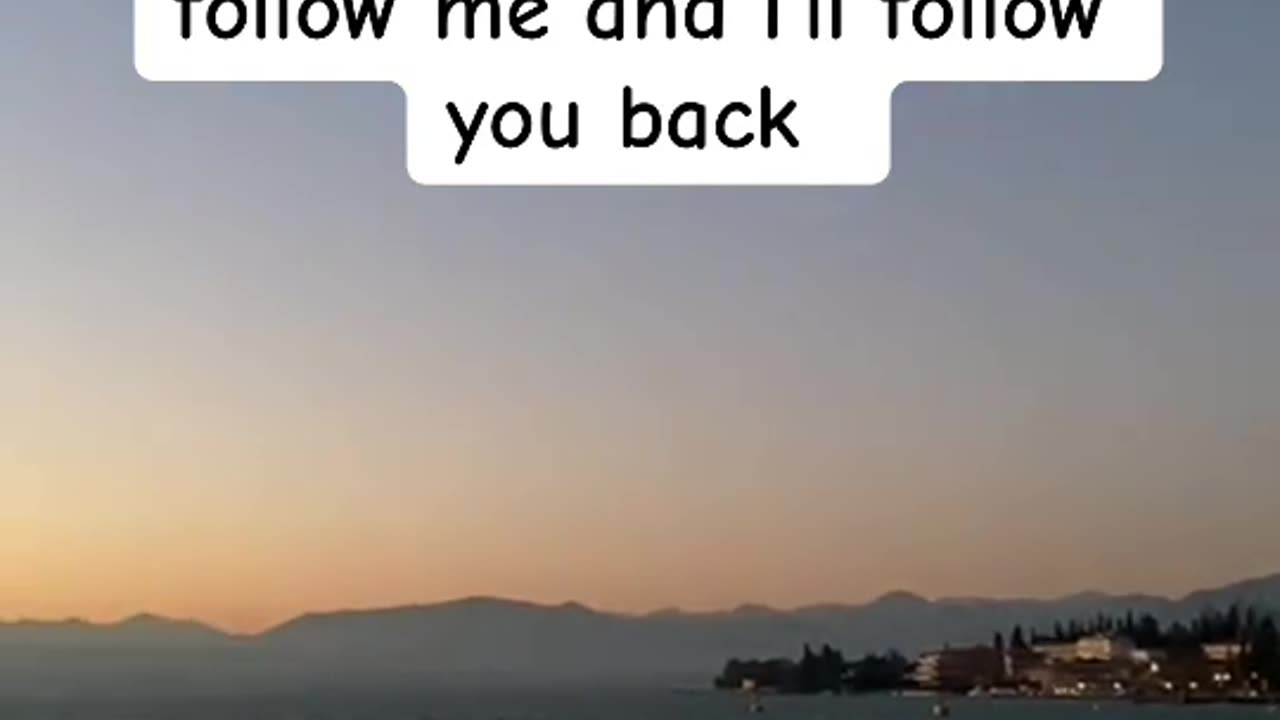 Follow me please