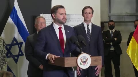 JD Vance, the Vice President of the United States threatened Hamas with “very bad” consequences