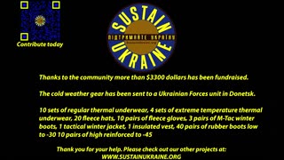 🙏❄️ Ukraine Russia War | Cold Weather Gear Fundraiser Update | RCF