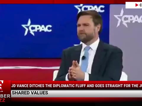 JD Vance Ditches the Diplomatic Fluff and Goes Straight for the Jugular