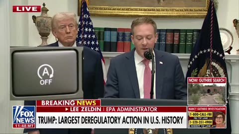 EPA Administrator Lee Zeldin announces the END of the *Auto Stop* switch in vehicles.