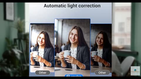N newline 4K Webcam for PC with Tripod, PDAF Autofocus, 1080P@60FPS, 79° FOV, Lo
