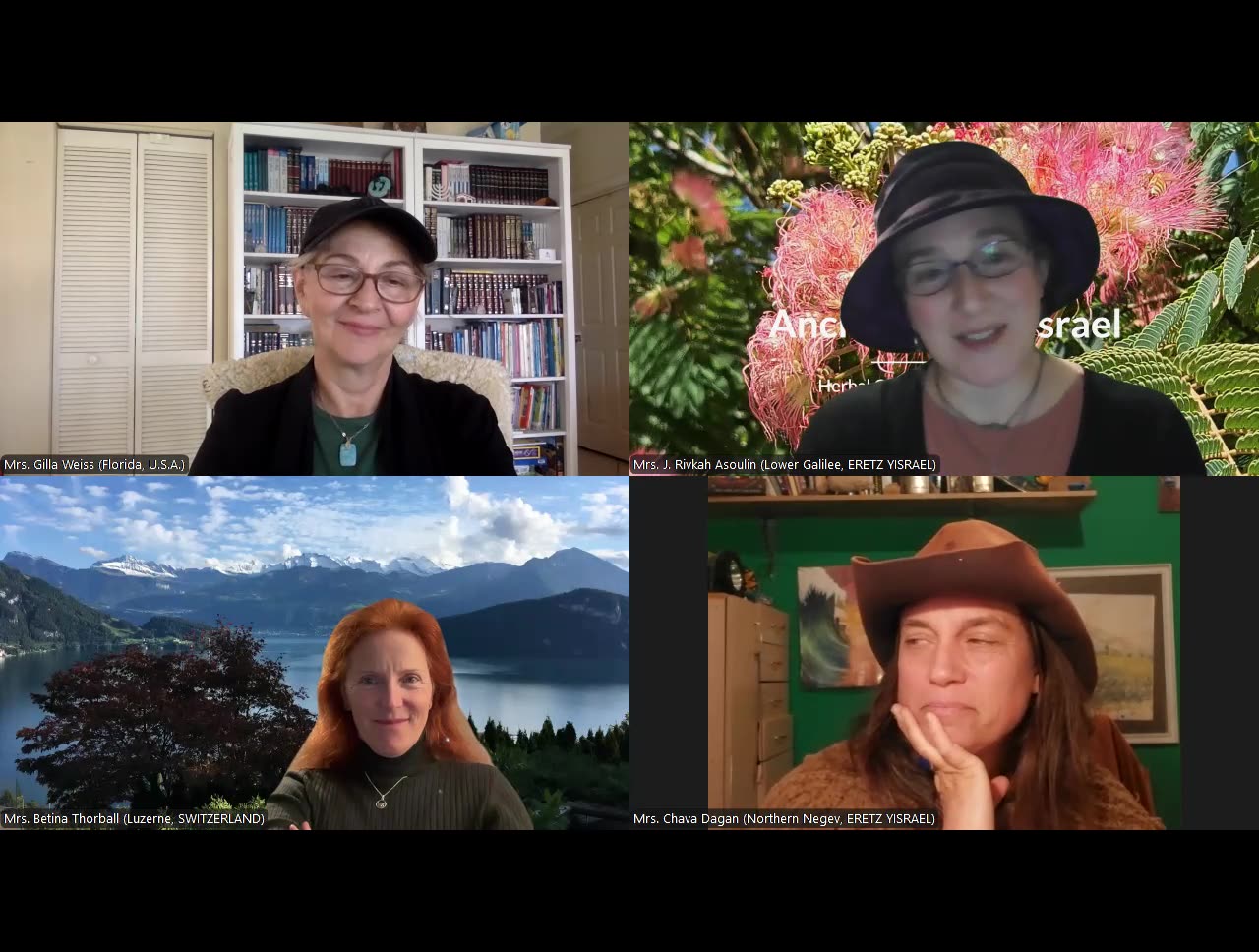 R&B Monthly Seminar: R&B Ancient Roots Mothering (Episode #31 -- Wednesday, January 15th, 2025). MADAM Co-Chairs: MRS. J. Rivkah Asoulin and MRS. Chava Dagan (ERETZ YISRAEL). MRS. Gilla Weiss (U.S.A.)