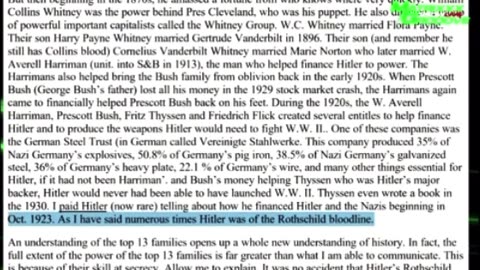 BUSH Hitler communist NWO 9/11 party