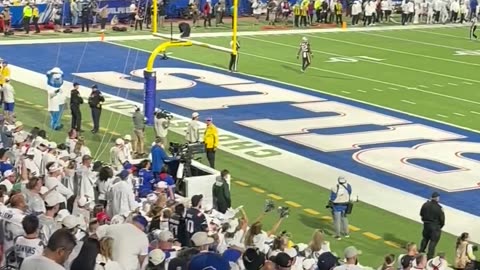 Bills Fan Munches On Massive Popcorn Bag