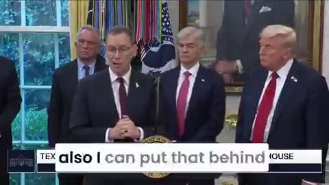 Pfizer CEO Albert Bourla at the Whitehouse discussing $70 Billion Deal with U.S.