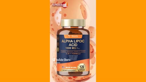 Recommended dosage for alpha lipoic acid