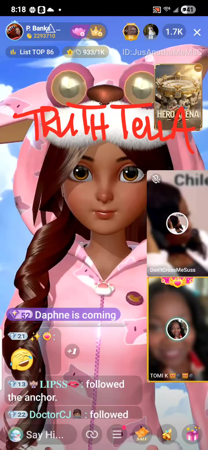 QUEEN TOMIKAY & PETTY BANKS TAKE TURNS READING MRS THERESA ON THE PETTY REACTION