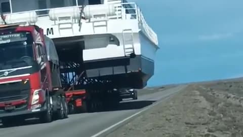 🚗😮 Ship In The Road! What Happens Next Will Leave You Speechless! | FeedMyCuriosity