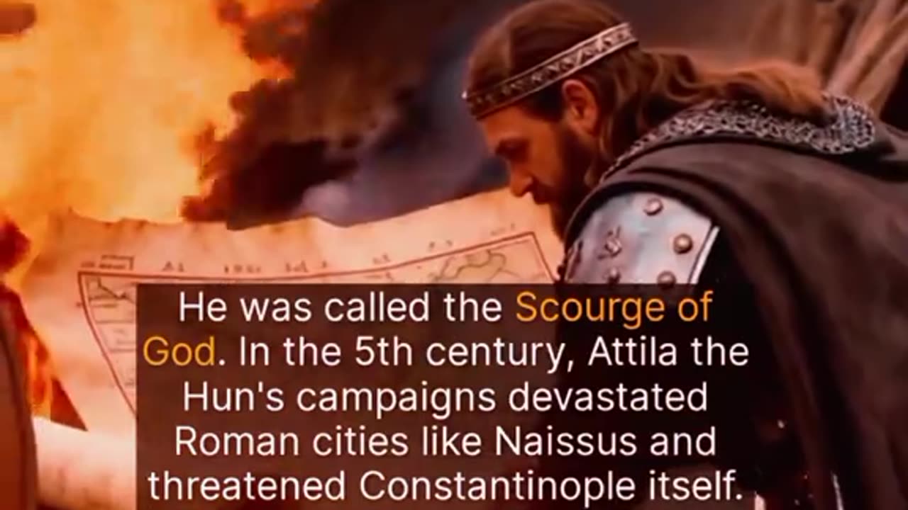 He was called “The Scourge of God.” In the 5th century