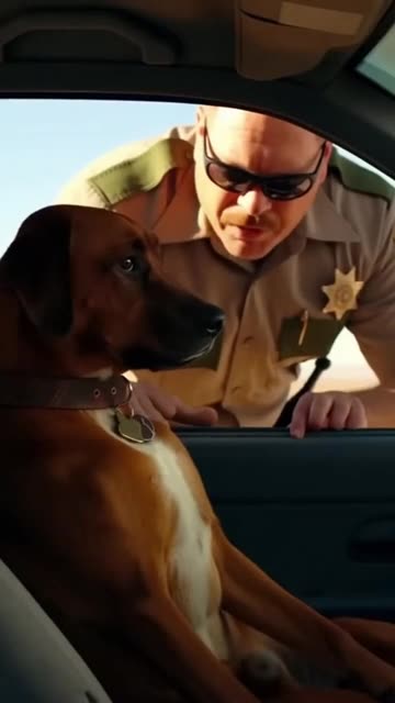 When the Police Stop a Dog Driver 😂🐕