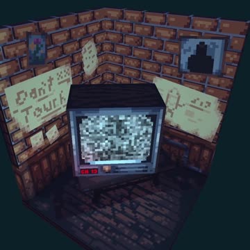 I Made a Haunted TV Diorama!?