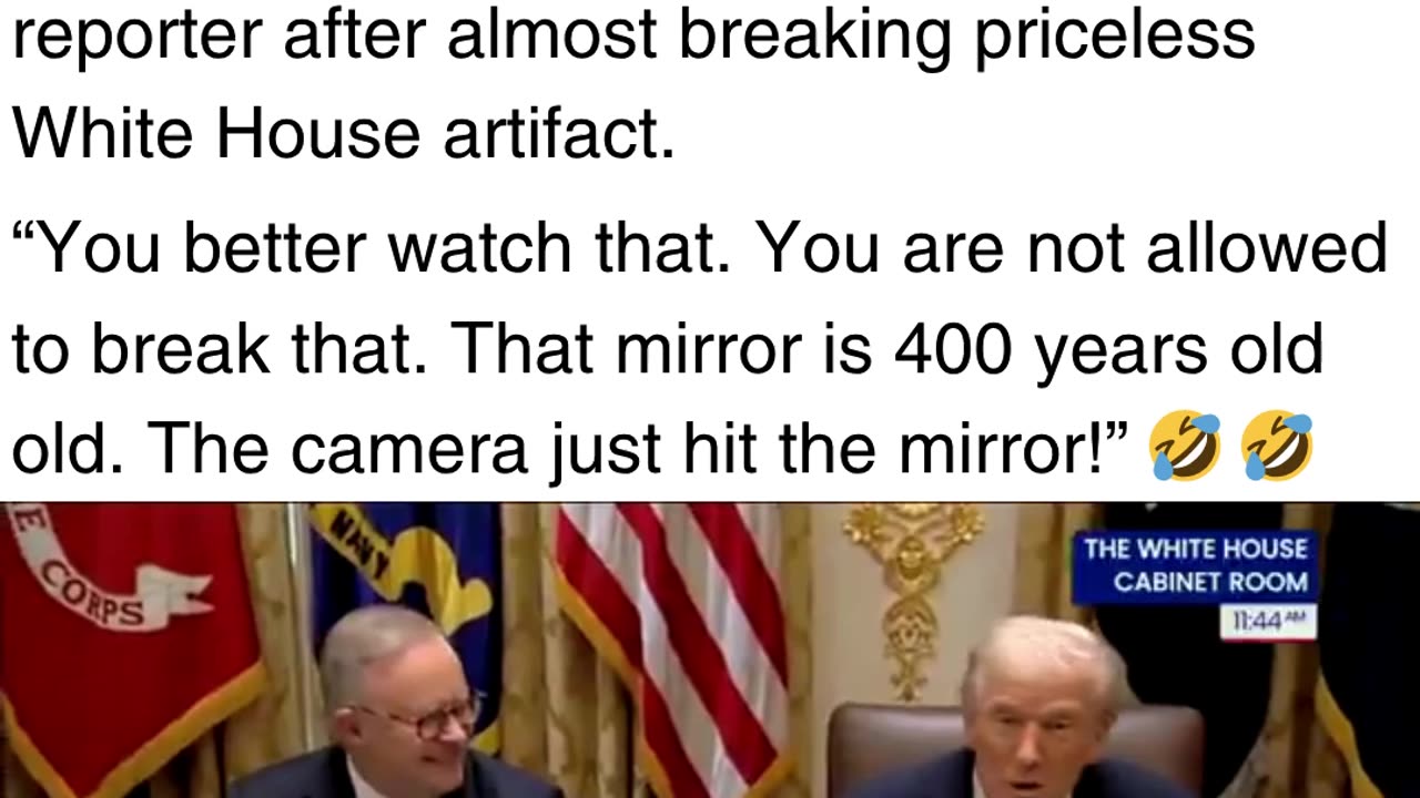 “You’re Not Allowed to Break That!”: Trump Snaps at Careless Reporter