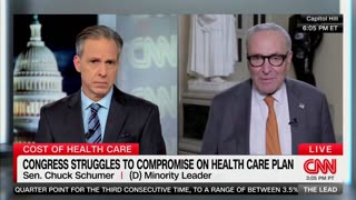 Chuck Schumer Demands GOP Support Democratic Healthcare Bill