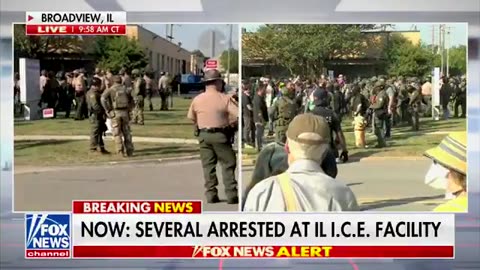 Federal agents just identified PAID RIOTERS at Chicago ICE facility.