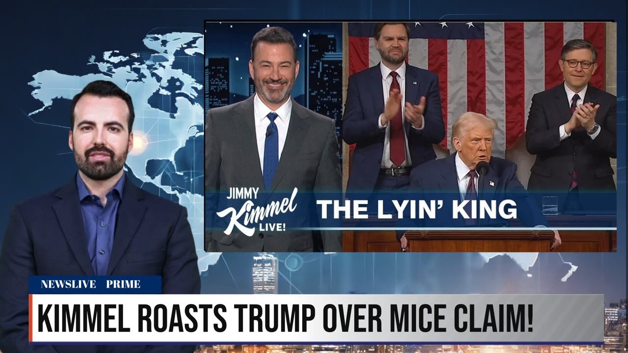 Jimmy Kimmel Exposes Trump’s ‘Transgender Mice’ Claim!