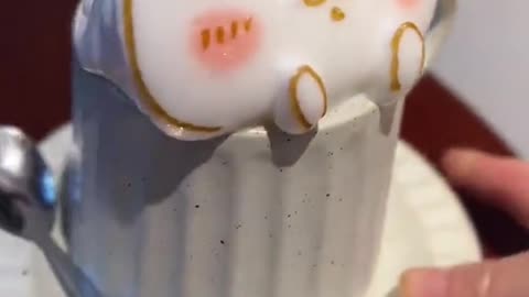 3D latte art
