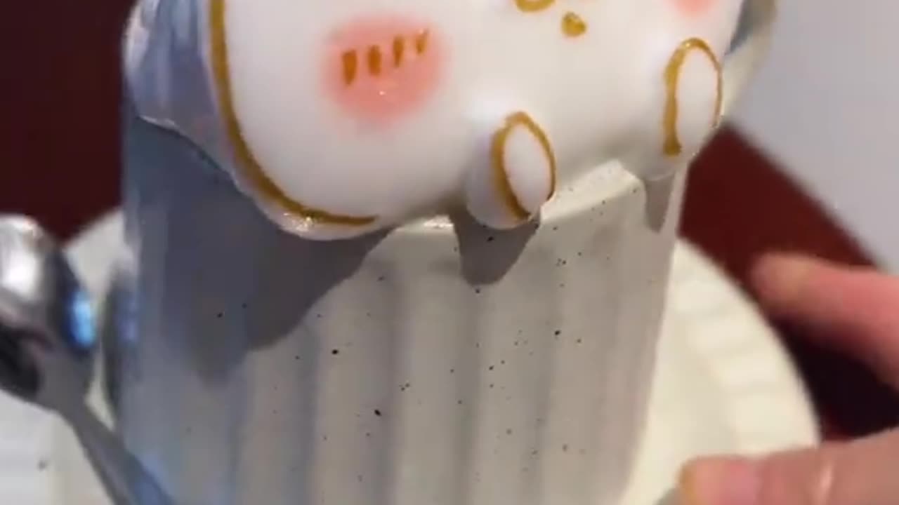 3D latte art