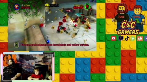 Lego Star Wars:The Complete Saga Playthrough Part 1:3 Escape From Naboo