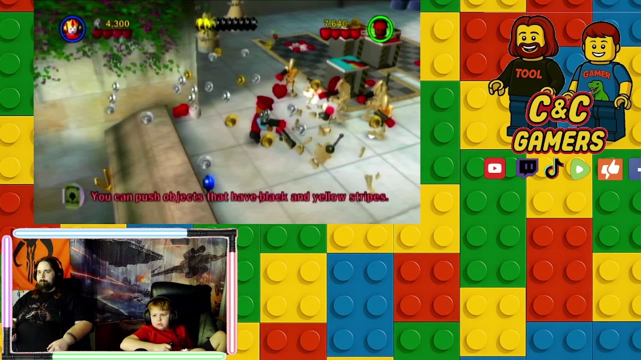 Lego Star Wars:The Complete Saga Playthrough Part 1:3 Escape From Naboo