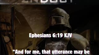 Ephesians KJV Put on the whole Armor of God Prepare for Battle #faith #kj #spiritual #short #script