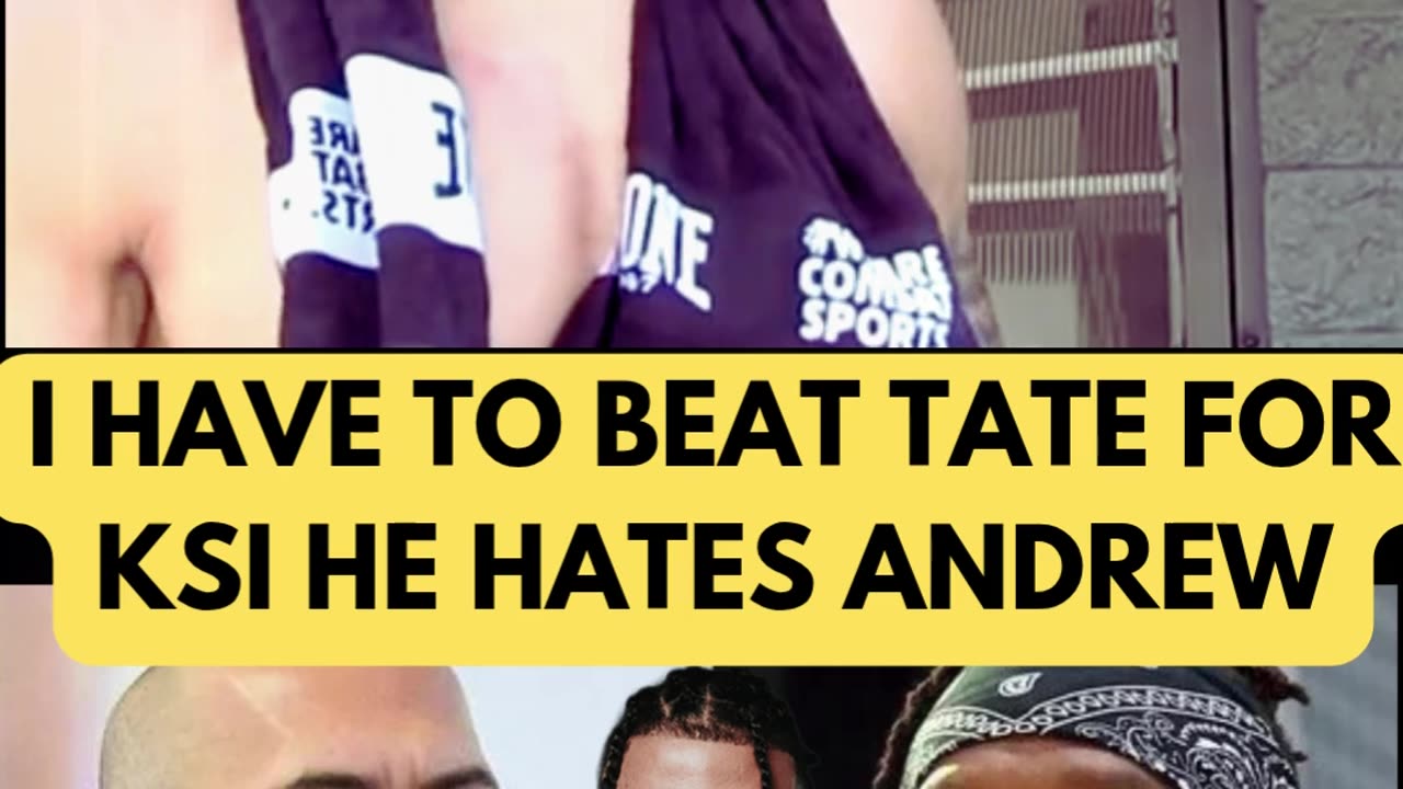 KSI got injured so I will be batman and save the day.