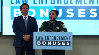 Governor DeSantis Awards $5,000 Law Enforcement Recruitment Bonuses