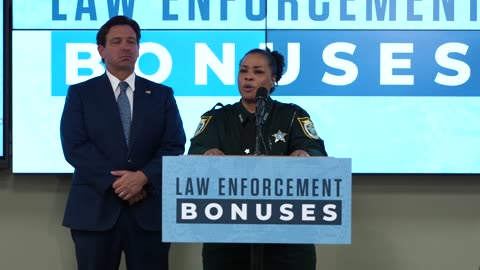 Governor DeSantis Awards $5,000 Law Enforcement Recruitment Bonuses