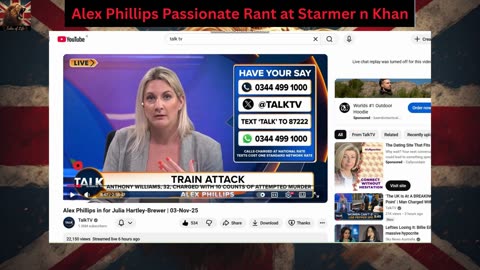Alex Phillips Passionate Rant at Starmer n Khan