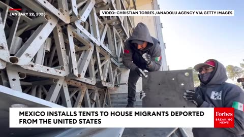 Mexico Prepared Housing for Illegal immigrants Deported from the USA