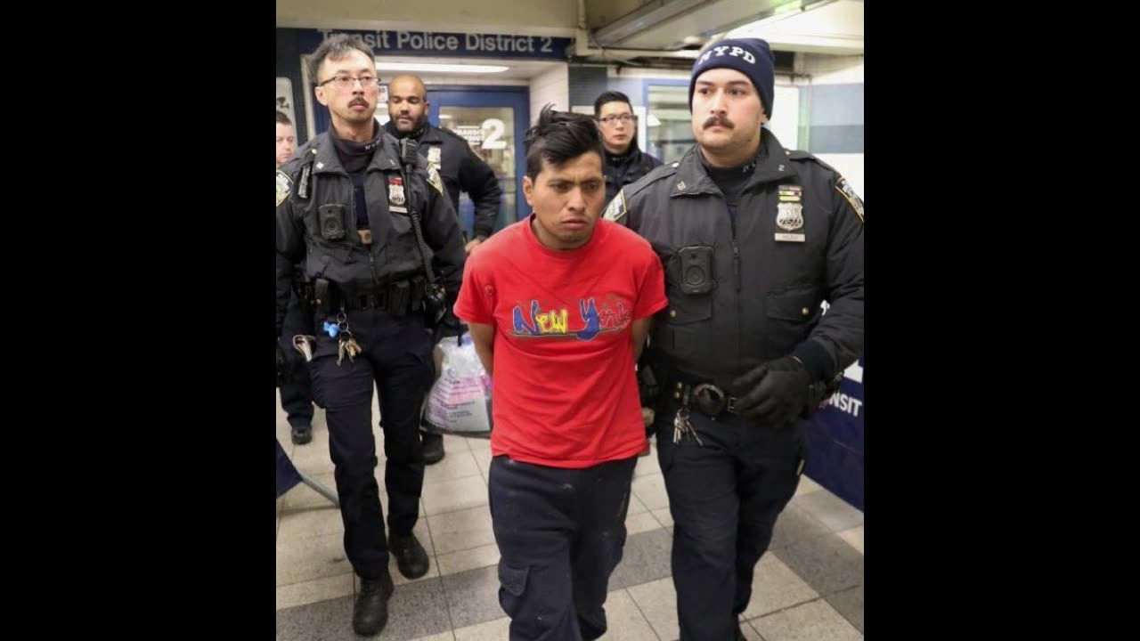 Guatemalan illegal immigrant that set a woman on fire on a New York City subway is caught by police