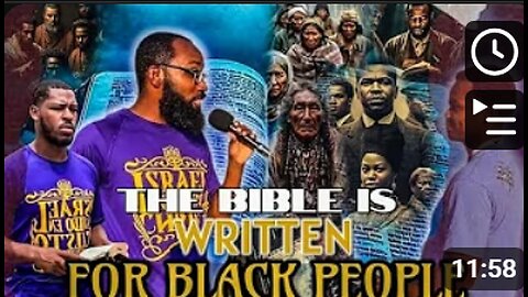 The Bible Is Written For Black People