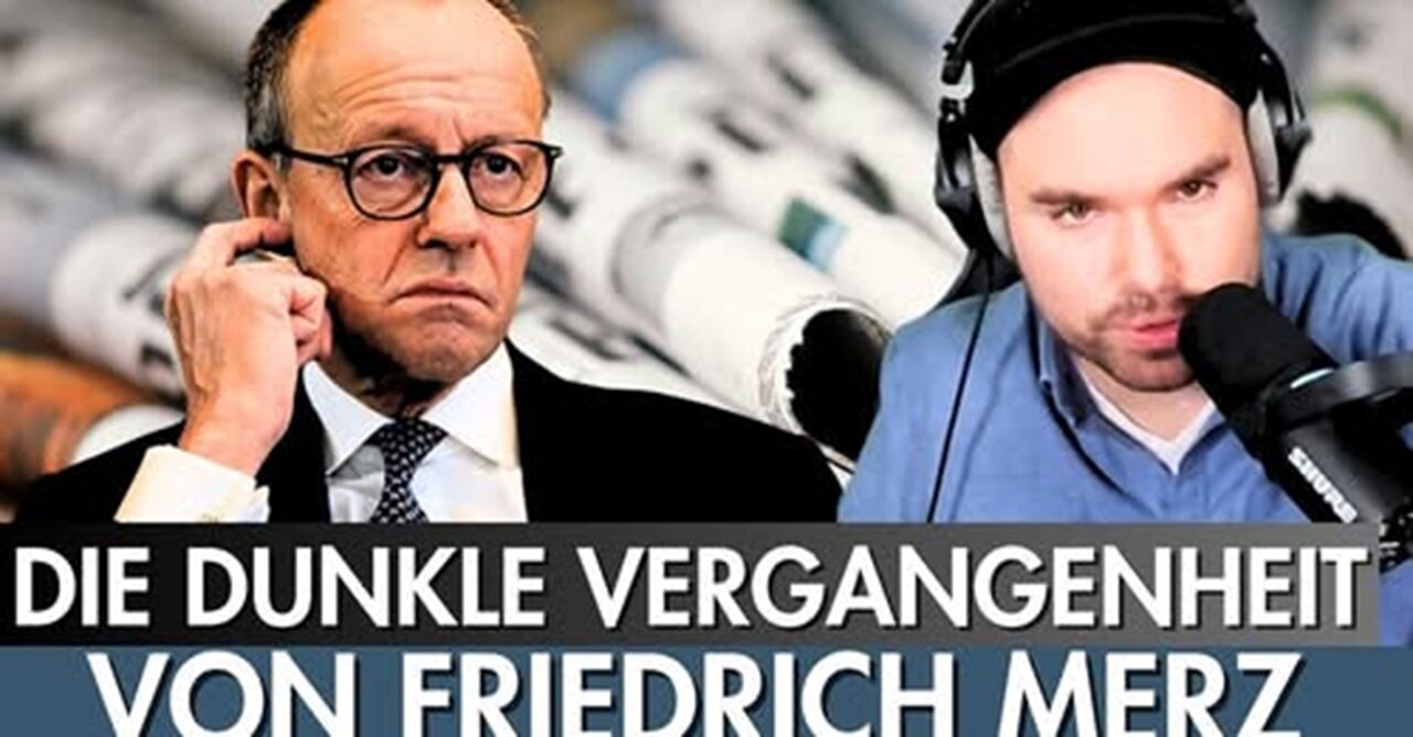 Die dunkle Vergangenheit über Friedrich Merz. (Soll das der Kanzler werden?)